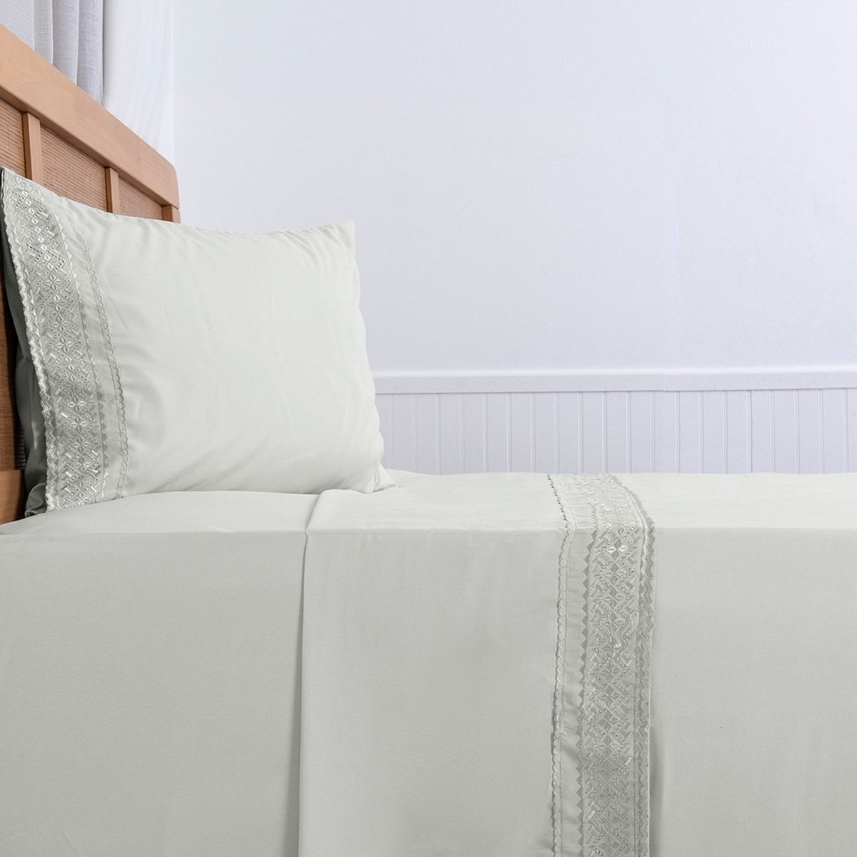 PLUMETTI - Sábana Mf Brod. 1.5 Plaza Celeste Plumetti