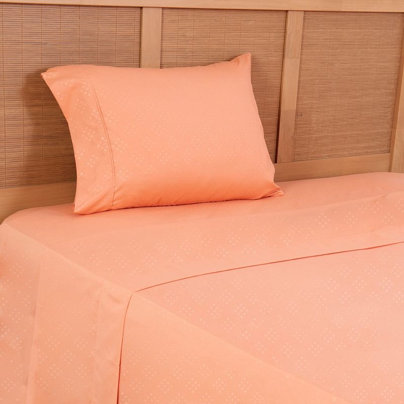 PLUMETTI - Sábana Mf Embossed 1.5 Plaza Coral Plumetti