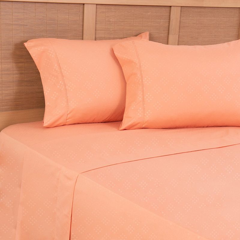 PLUMETTI - Sábana Mf Embossed 2 Plazas Coral Plumetti