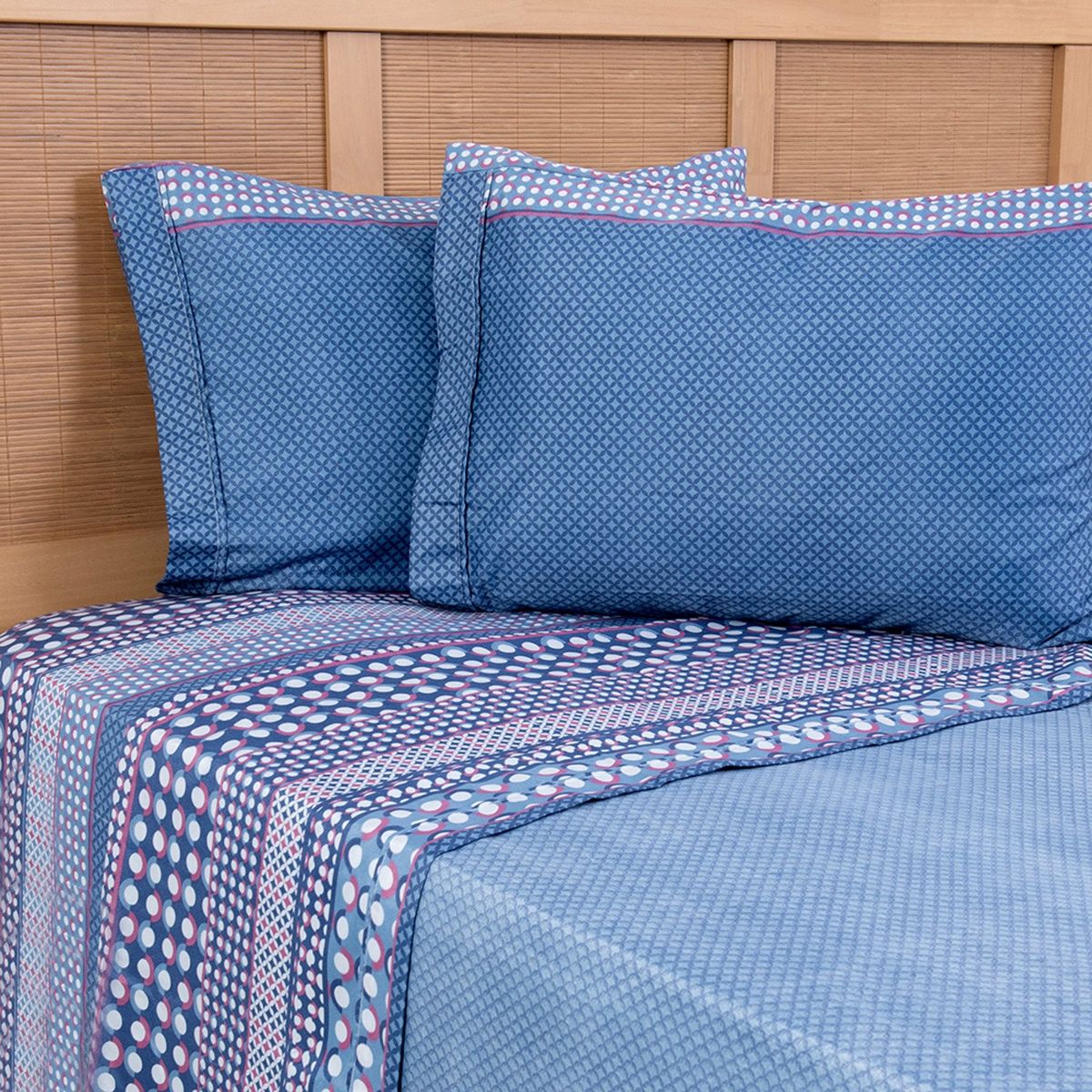 PLUMETTI - Juego De Sábanas Mf 2 Plazas Oak Plumetti