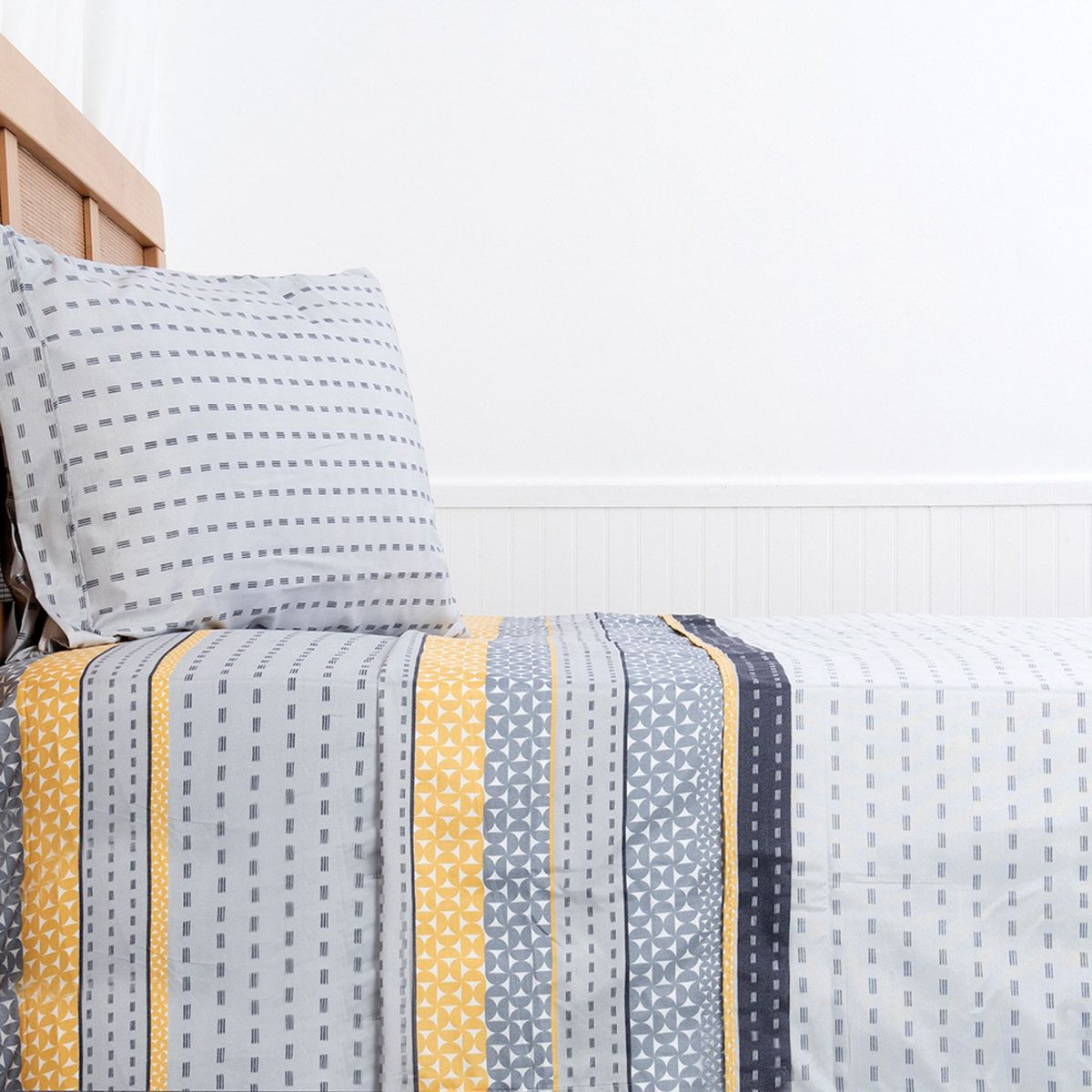 PLUMETTI - Juego De Sábanas Mf 1.5 Plaza Birch Plumetti