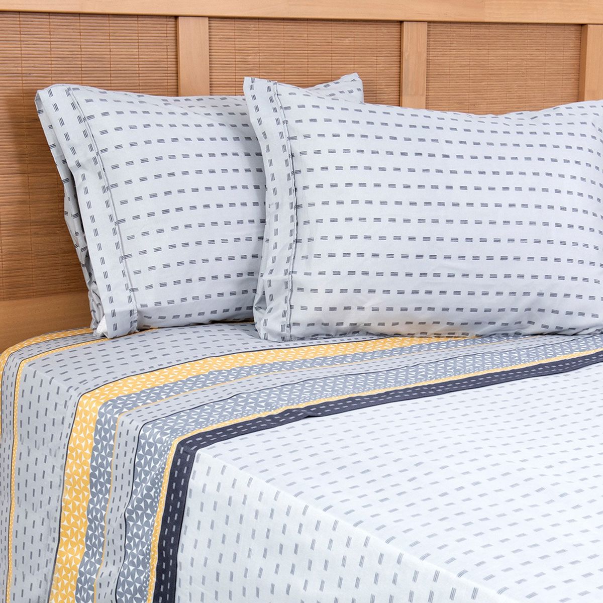 PLUMETTI - Juego De Sábanas Mf 2 Plazas Birch Plumetti