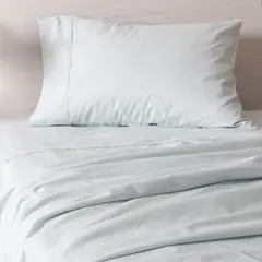 SOHOME - Sábana Lisa 180 Hilos 1.5 Plaza Celeste