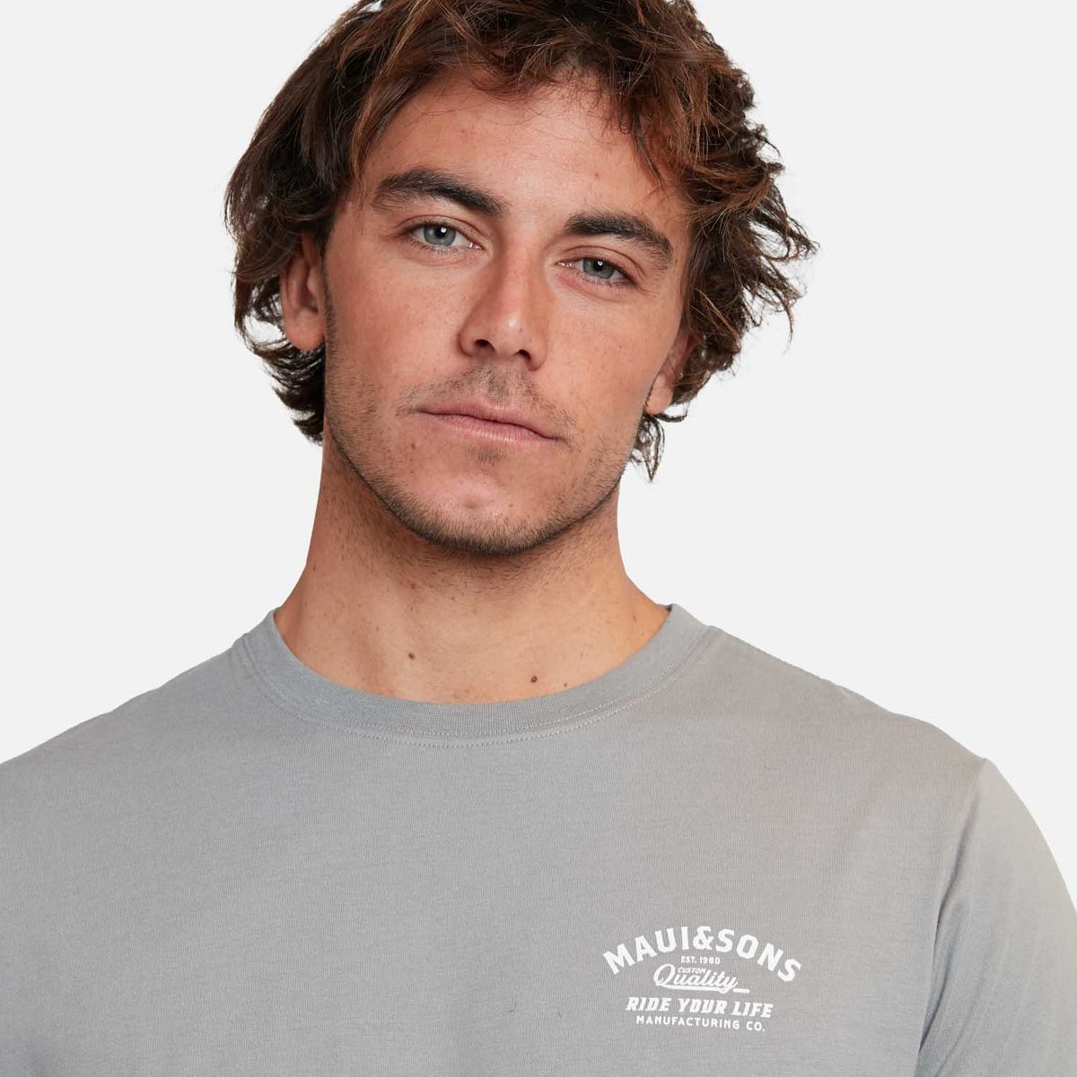 MAUI AND SONS - Polera Hombre Manga Corta Algodón Maui And Sons