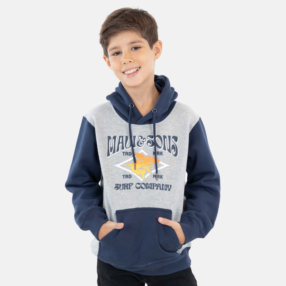 MAUI AND SONS - Poleron Algodón Niño Maui And Sons