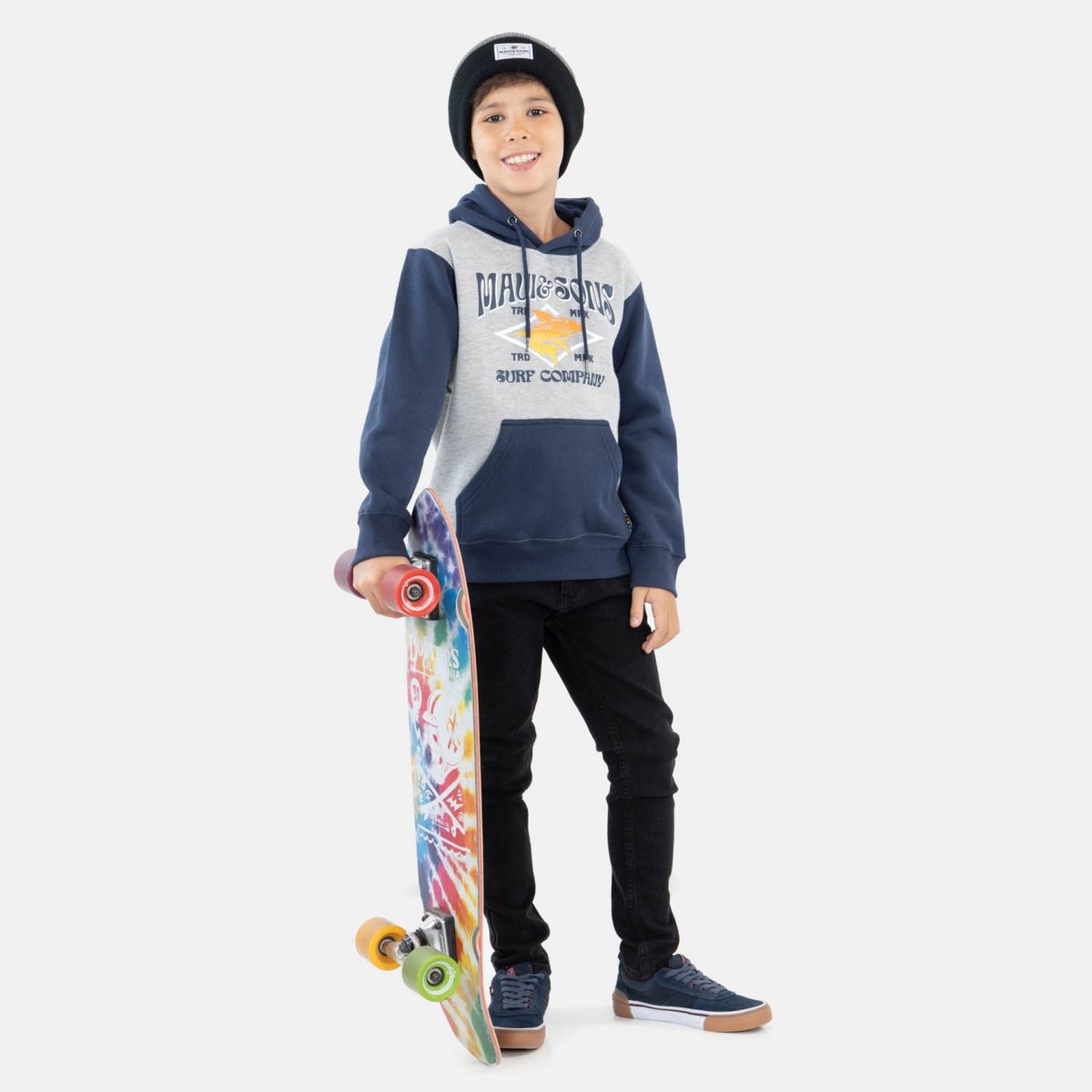 MAUI AND SONS - Poleron Algodón Niño Maui And Sons