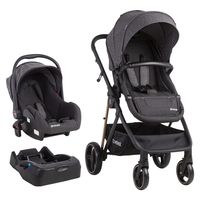Coche Cuna Travel System Cosmos Negro
