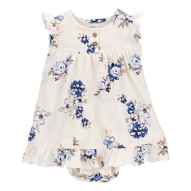 CARTER'S - Conjunto 2 Piezas Vestido con Cubre Pañal  y Chaleco Bebé Niña Carter's