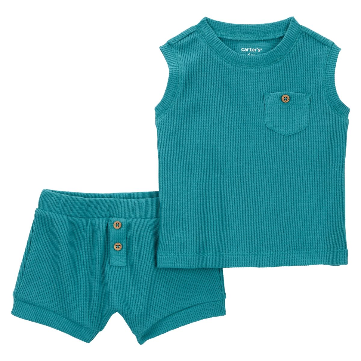 CARTER'S - Conjunto 2 Piezas Polera y Short Bebé Niño Carter's