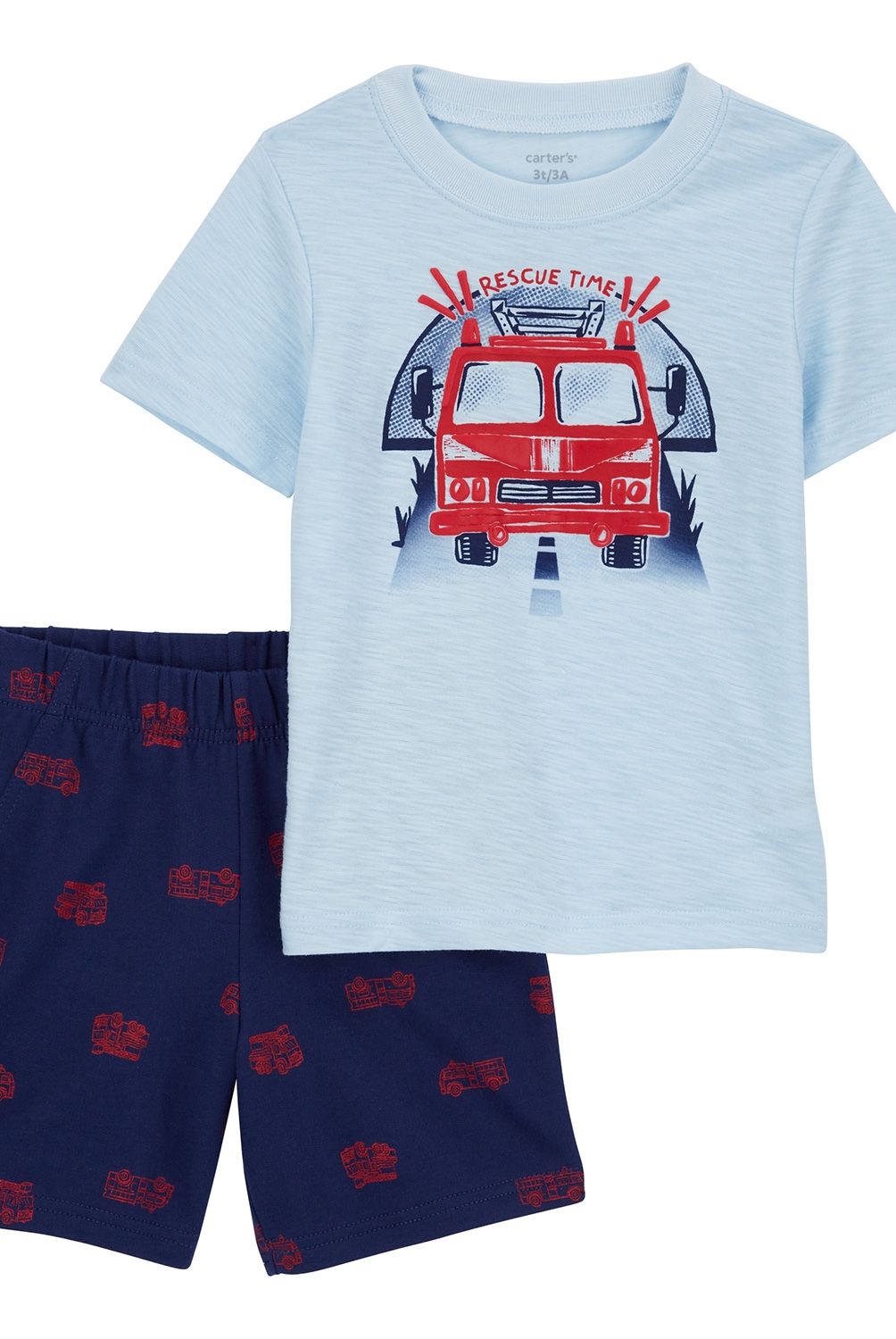 CARTER'S - Conjunto 2 Piezas Polera y Short Bebé Niño Carter's