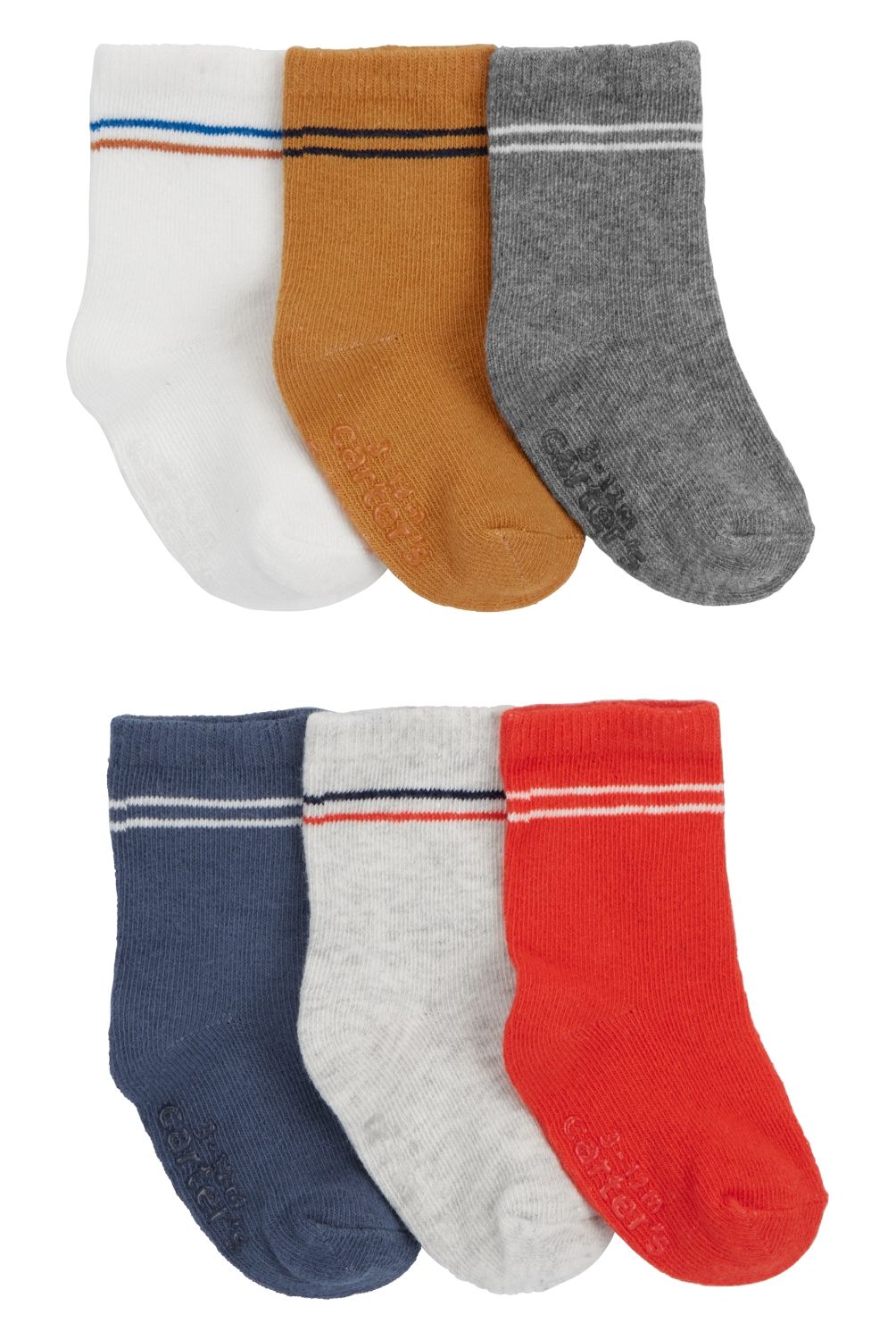 CARTER'S - Calcetines Pack 6 Pares Bebé Niño Carter's