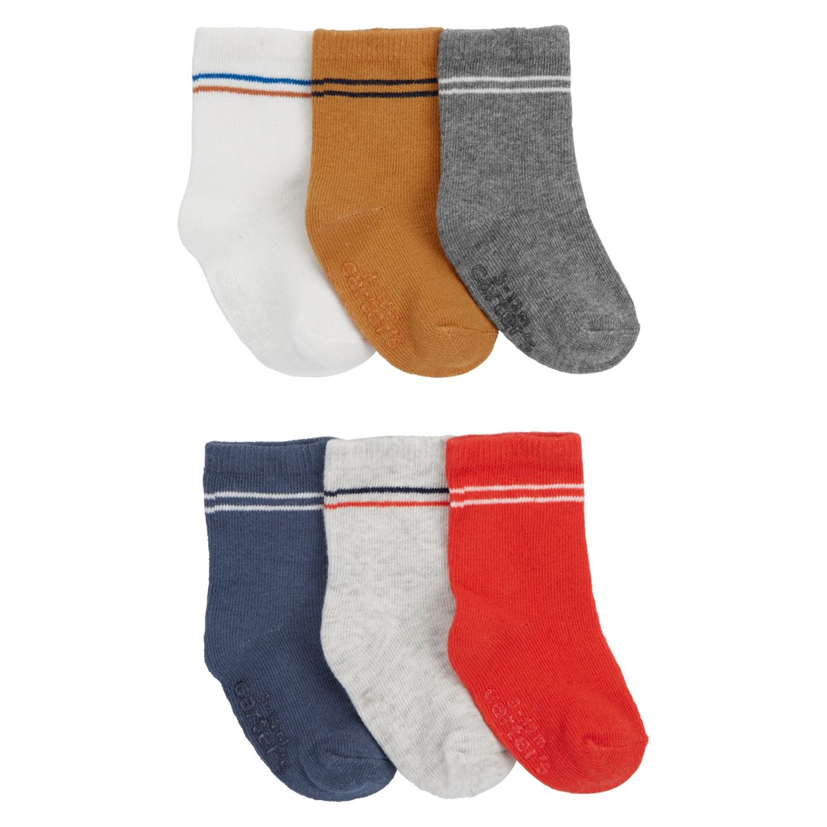 CARTER'S - Calcetines Pack 6 Pares Bebé Niño Carter's