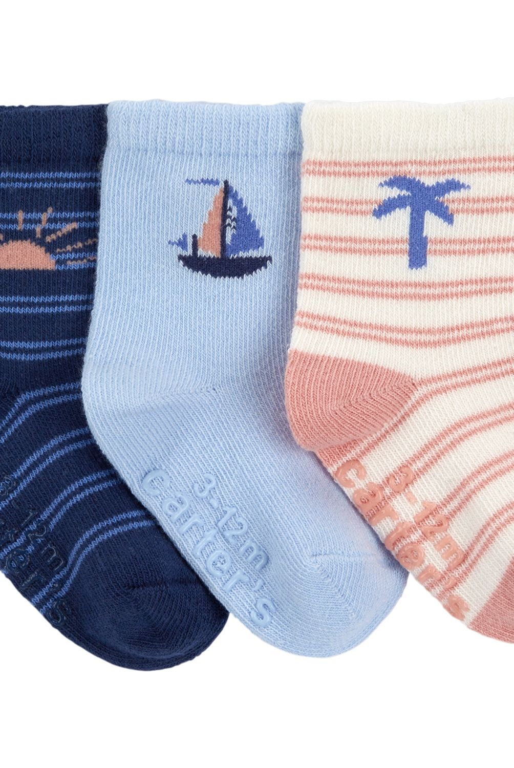 CARTER'S - Calcetines Pack 3 Pares Bebé Niño Carter's