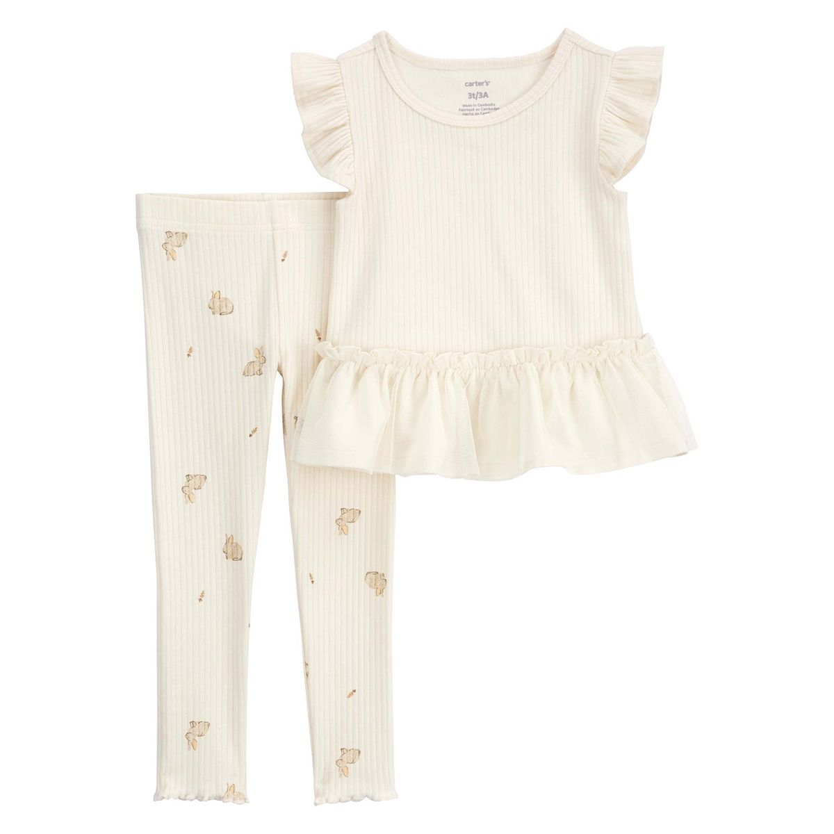 CARTER'S - Conjunto 2 Piezas Polera y Calza Niña Carter's