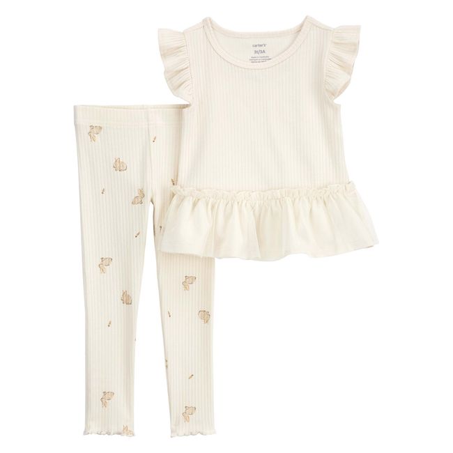 CARTER'S - Conjunto 2 Piezas Polera y Calza Niña Carter's