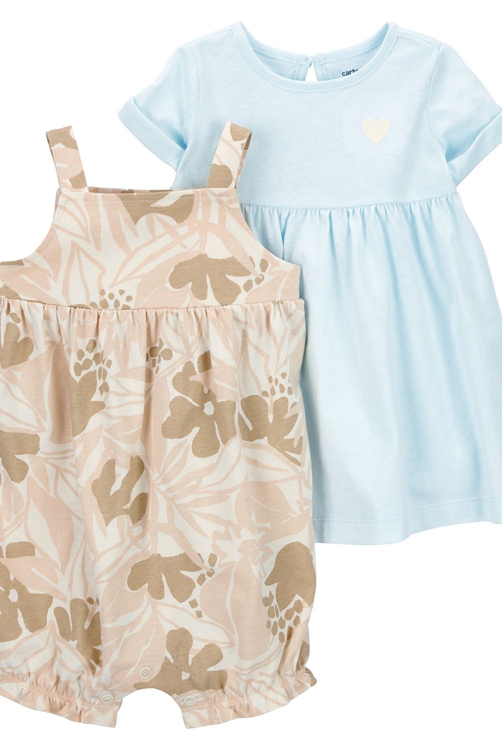 CARTER'S - Enterito Y Vestido Pack 2 Unidades Bebé Niña Carter's