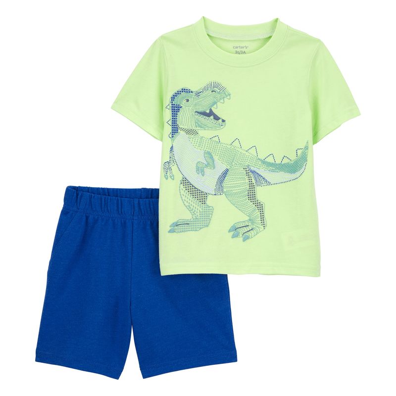 CARTER'S - Conjunto 2 Piezas Polera y Short Bebé Niño Carter's