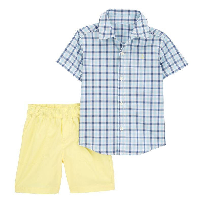 CARTER'S - Conjunto 2 Piezas Camisa y Short Niño Carter's