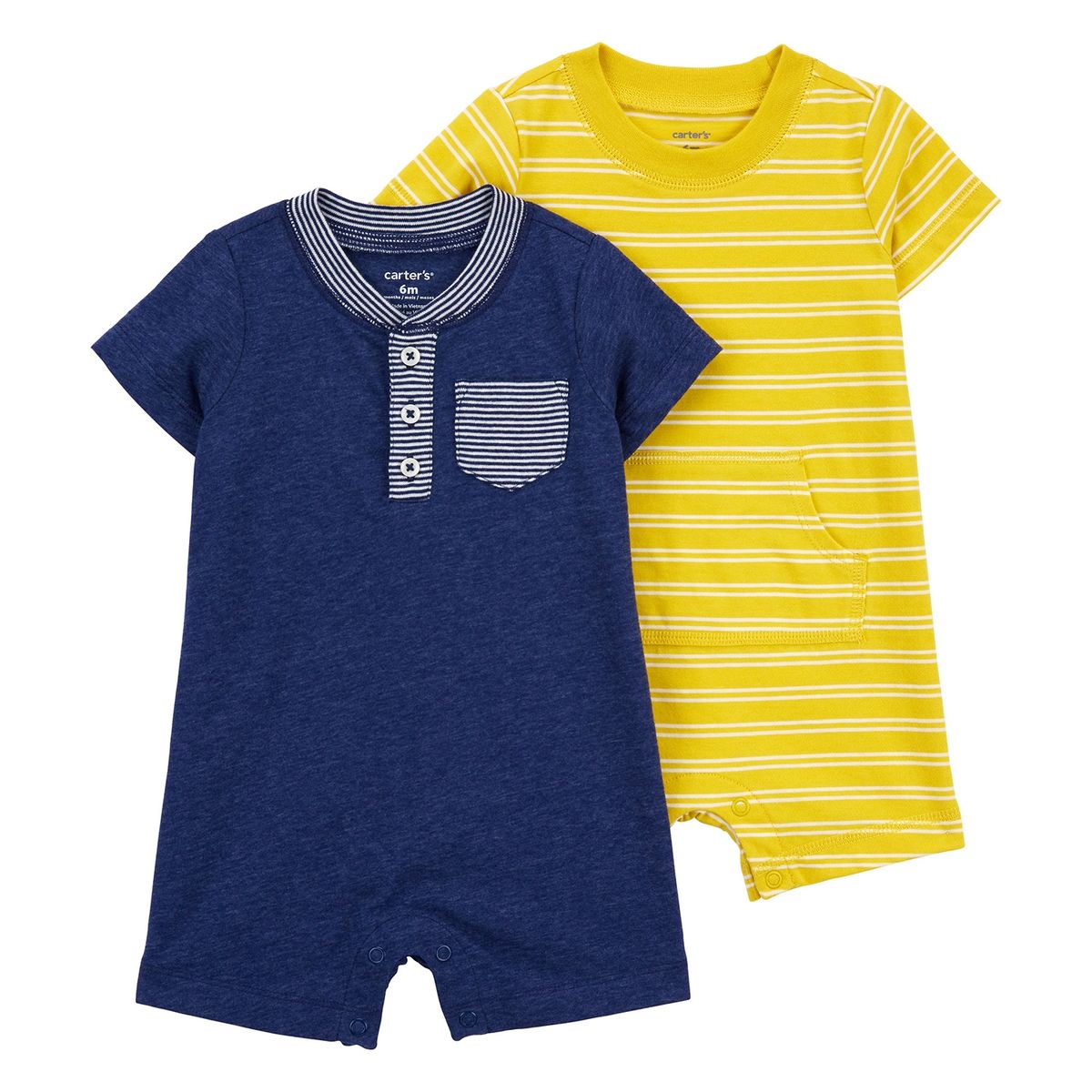 CARTER'S - Enterito Pack 2 Unidades Bebé Niño Carter's