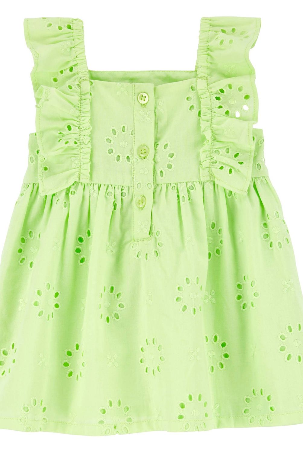 CARTER'S - Vestido Broderie con Cubre Pañal Bebé Niña Carter's
