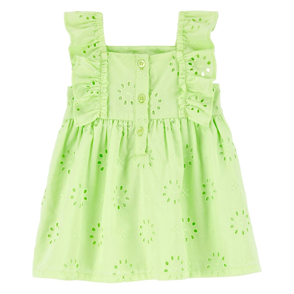 CARTER'S - Vestido Broderie con Cubre Pañal Bebé Niña Carter's