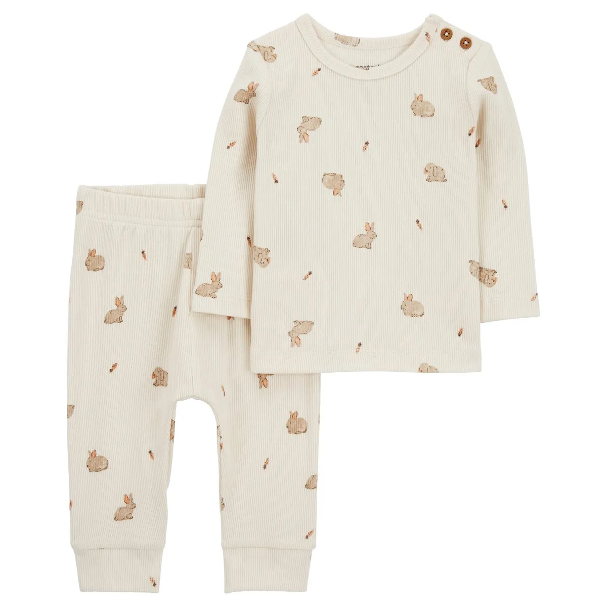 CARTER'S - Conjunto 2 Piezas Pascua Polera y Pantalón Bebé Unisex Carter's