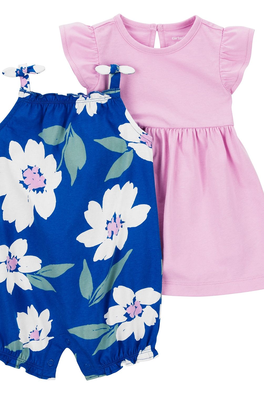 CARTER'S - Enterito Y Vestido Pack 2 Unidades Bebé Niña Carter's