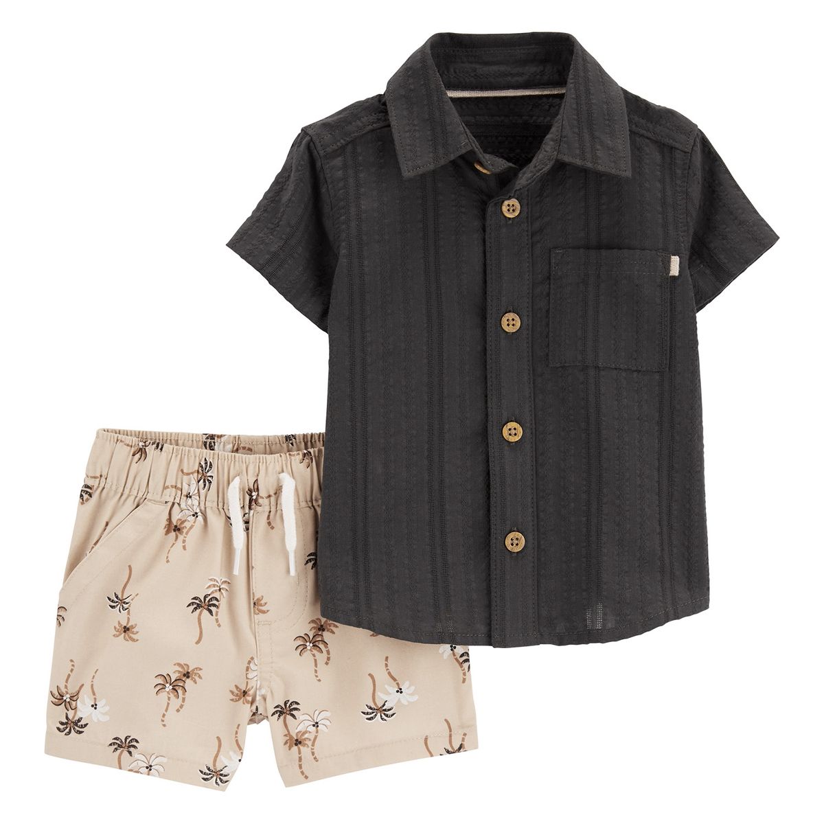 CARTER'S - Conjunto 2 Piezas Camisa y Short Bebé Niño Carter's
