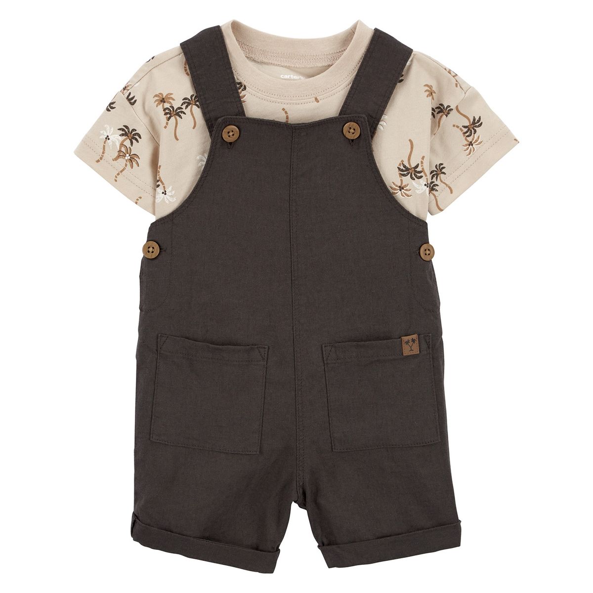 CARTER'S - Conjunto 2 Piezas Polera y Jardinera Bebé Niño Carter's