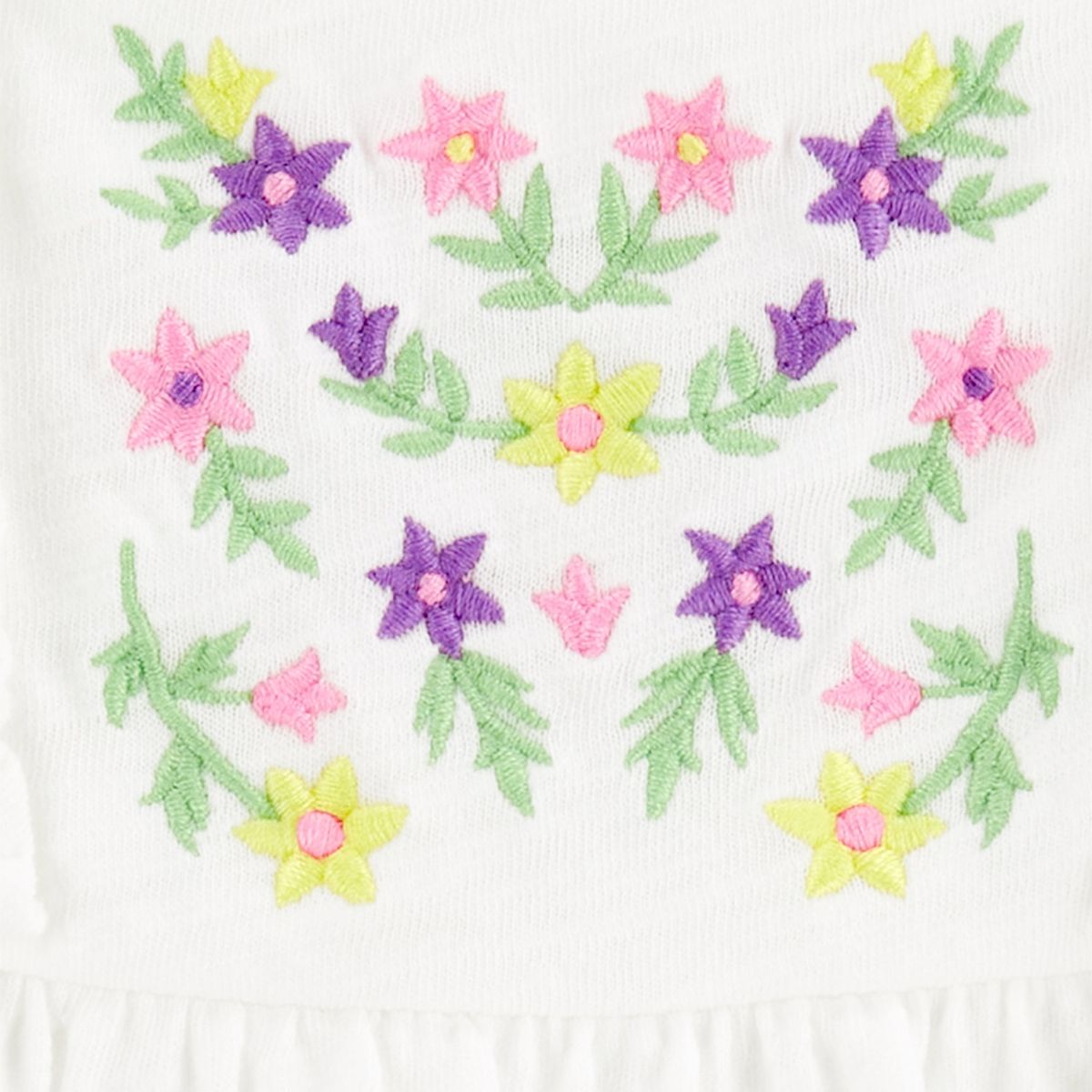 CARTER'S - Vestido de Sol Bordado Bebé Niña Carter's