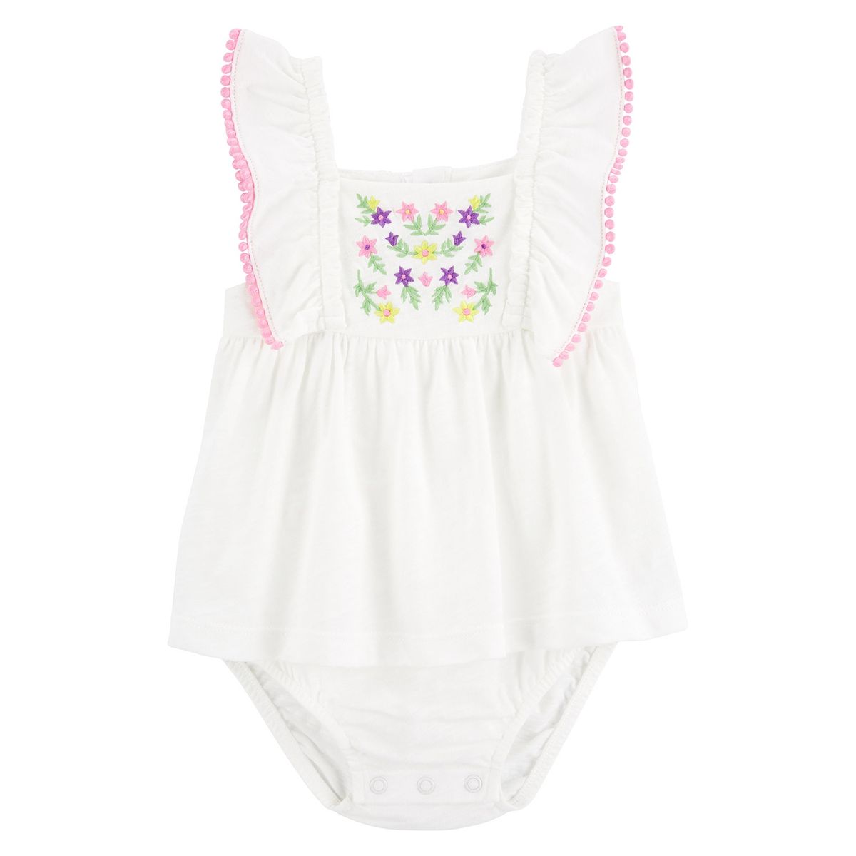 CARTER'S - Vestido de Sol Bordado Bebé Niña Carter's