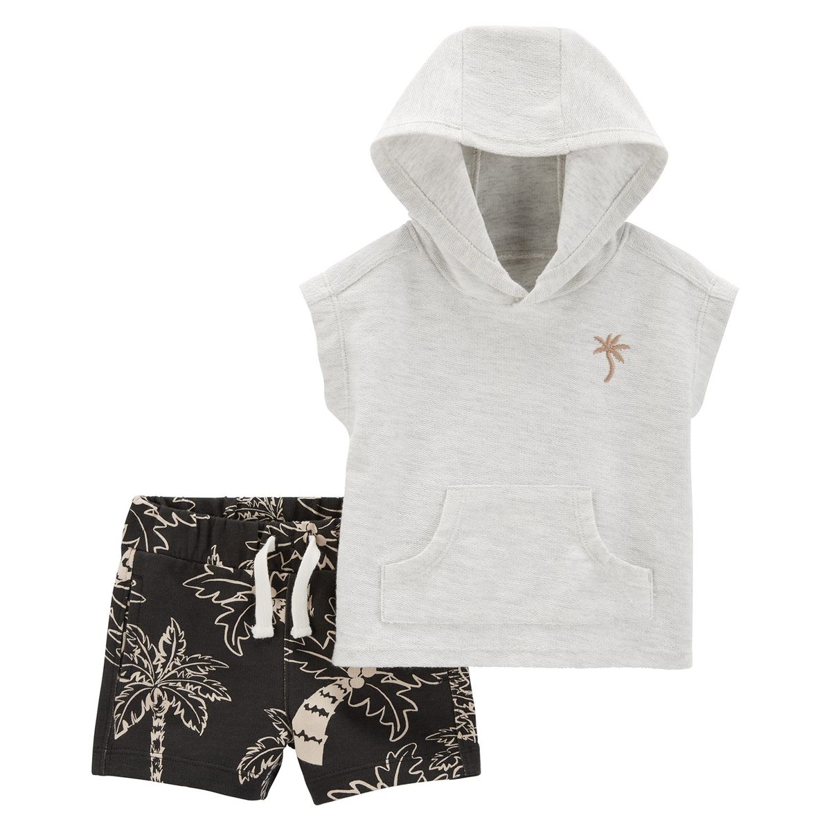 CARTER'S - Conjunto 2 Piezas Polera y Short Bebé Niño Carter's