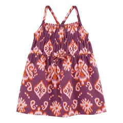 CARTER'S - Vestido Algodón con Cubre Pañal Bebé Niña