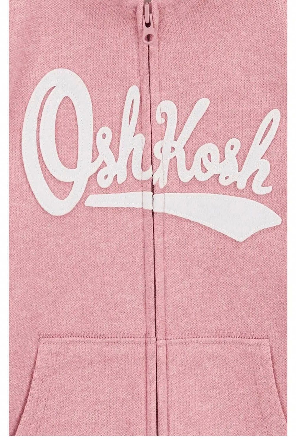 OSHKOSH - Polerón Algodón Logo con Capucha Niña Oshkosh