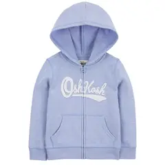 OSHKOSH - Polerón Algodón Logo con Capucha Niña