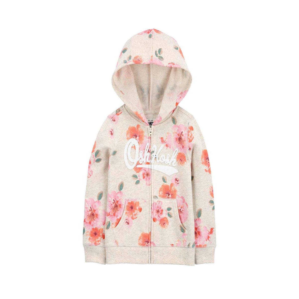 OSHKOSH - Polerón Algodón Logo con Capucha Niña Oshkosh