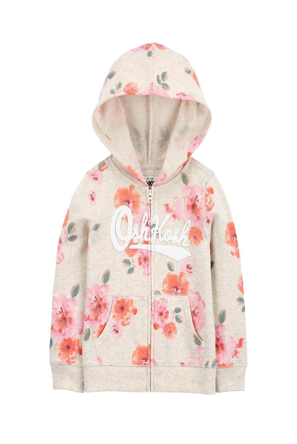 OSHKOSH - Polerón Algodón Logo con Capucha Niña Oshkosh
