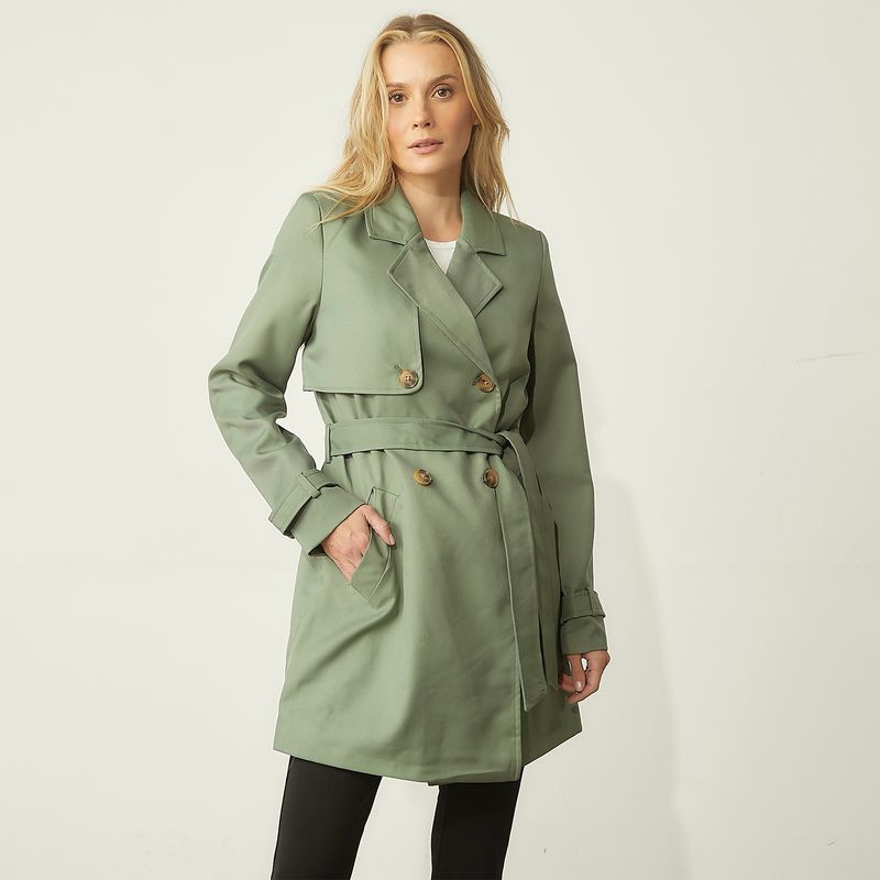 VERO MODA - Trench Mujer Vero Moda