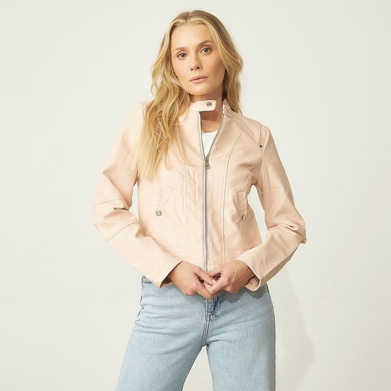 VERO MODA - Chaqueta Eco Cuero Mujer Vero Moda