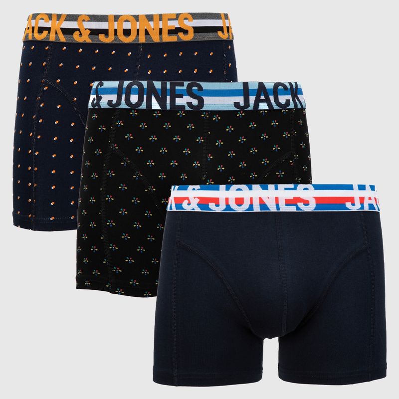 JACK&JONES - Pack Bóxer Hombre Jack&Jones