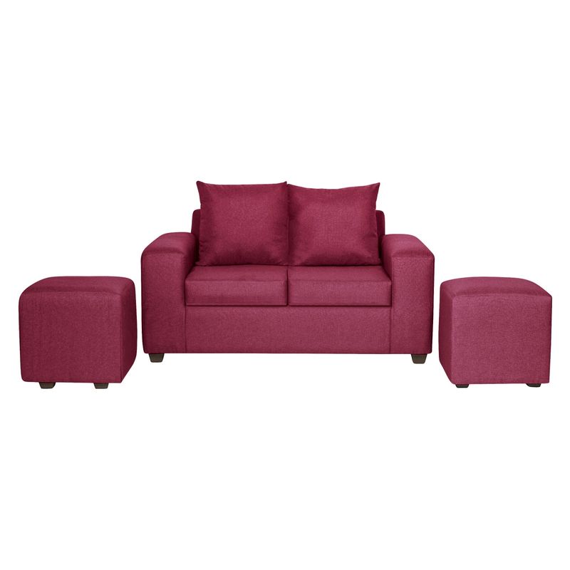 INNOVAMUEBLES - linving Kahlo 2 Cuerpos + 2 pouf  Innovamuebles