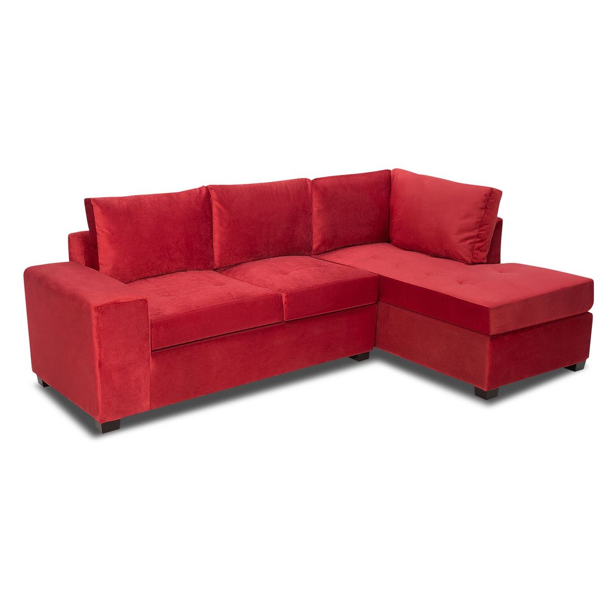 INNOVAMUEBLES - Seccional Senna Derecho Felpa Innovamuebles