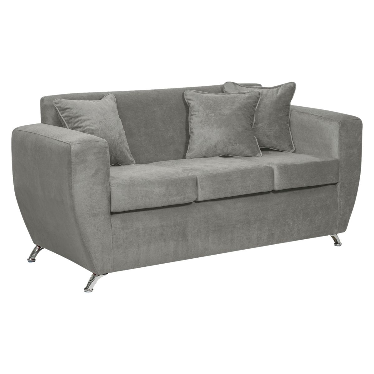 INNOVAMUEBLES - Sofá Chicago Felpa 3 Cuerpos Innovamuebles