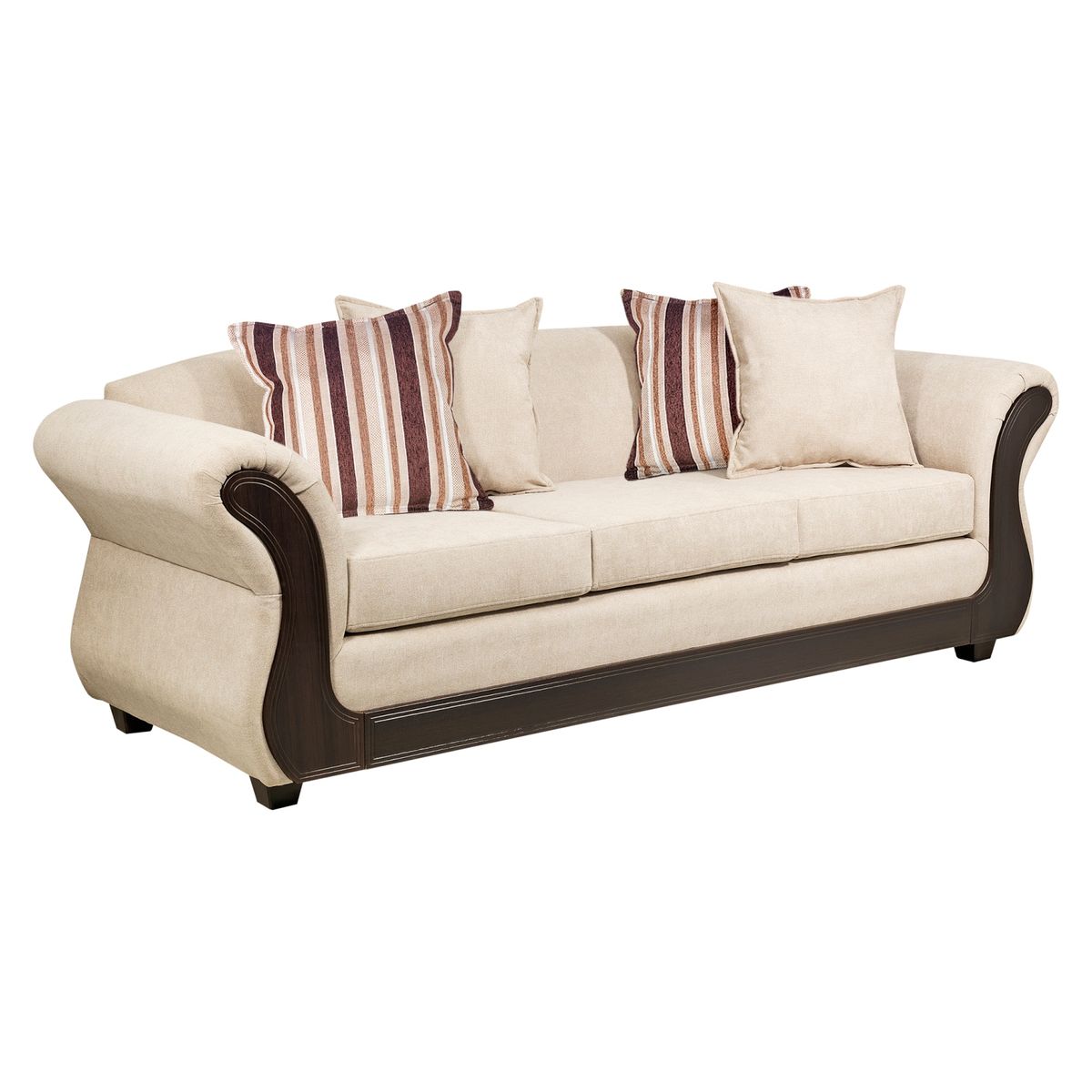 INNOVAMUEBLES - Sofá Rosario Chenille 3 Cuerpos Innovamuebles