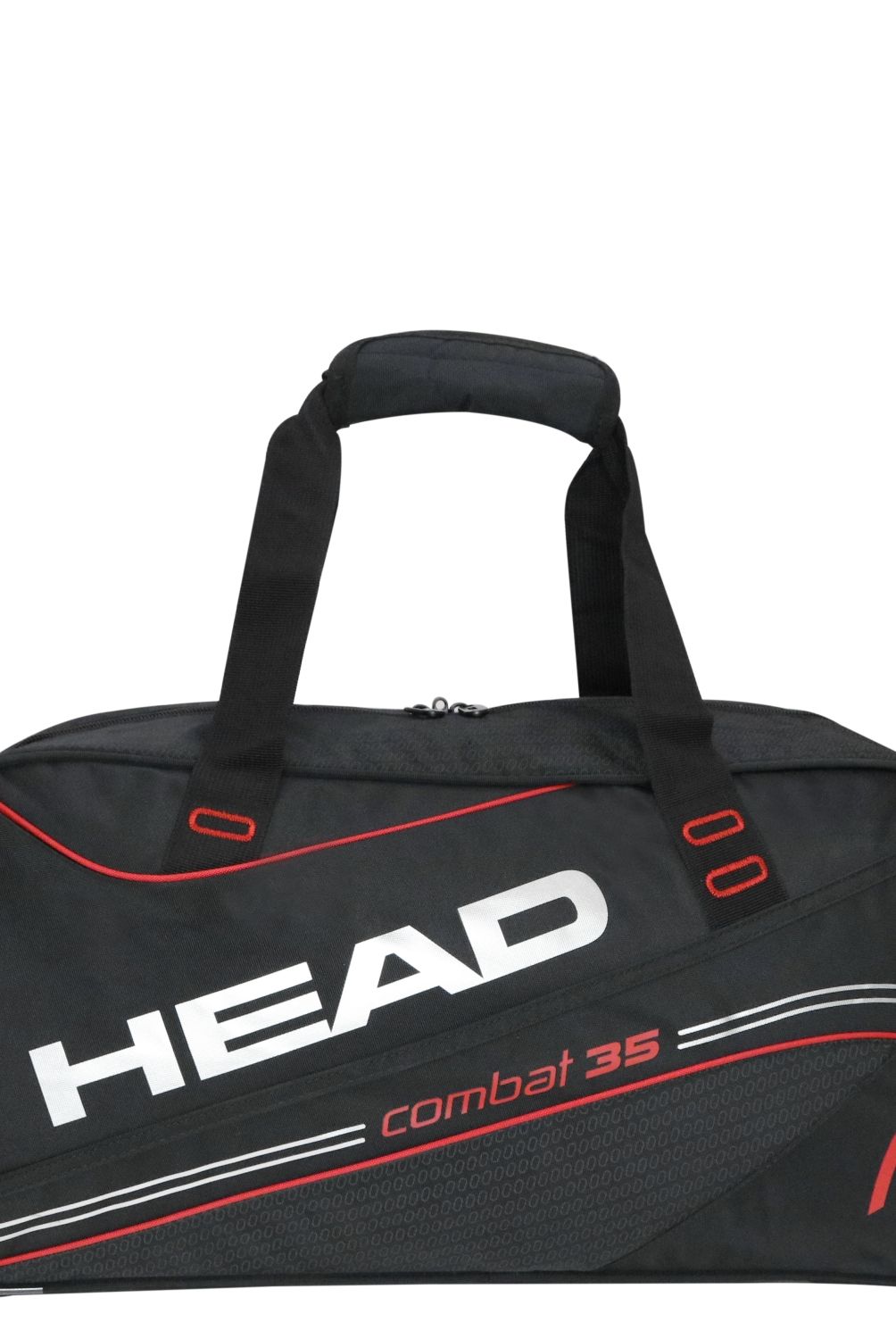 HEAD - Bolso De Viaje Combat 35 Negro Rojo Head