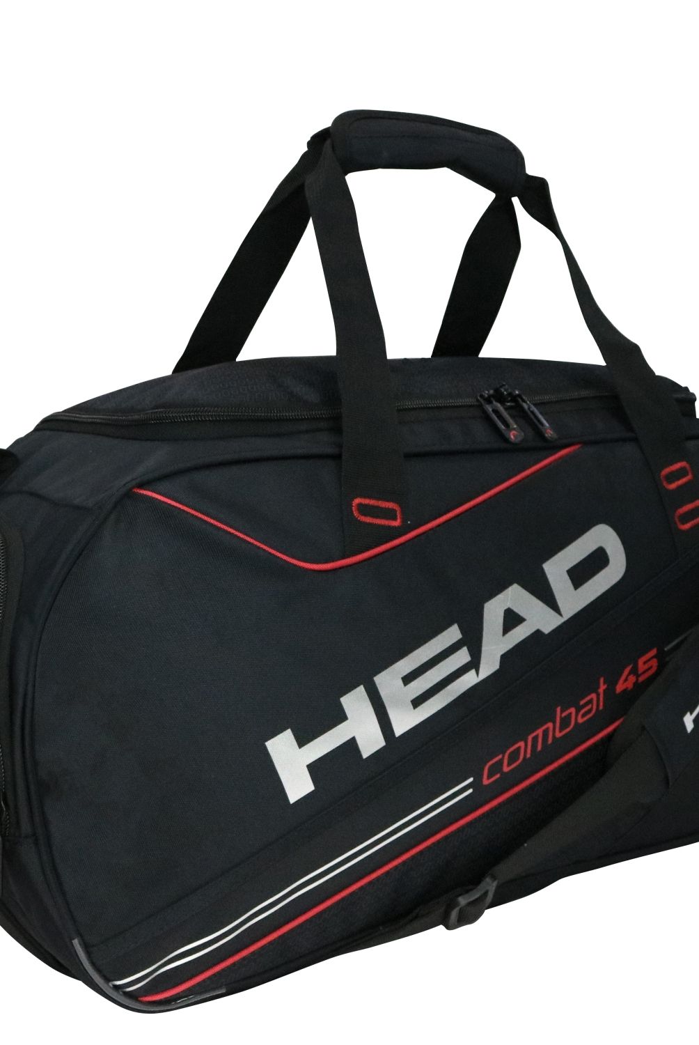 HEAD - Bolso De Viaje Combat 45 Negro Rojo Head