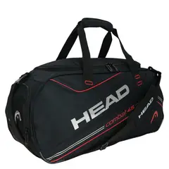 HEAD - Bolso De Viaje Combat 45 Negro Rojo