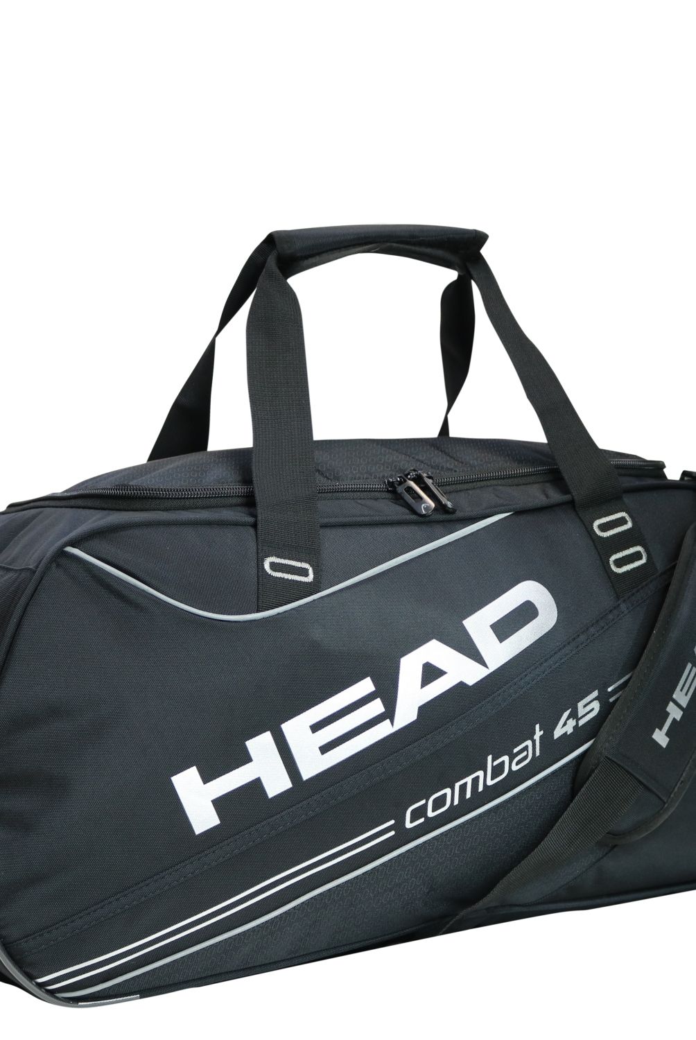 HEAD - Bolso De Viaje Combat 45 Negro Plata Head