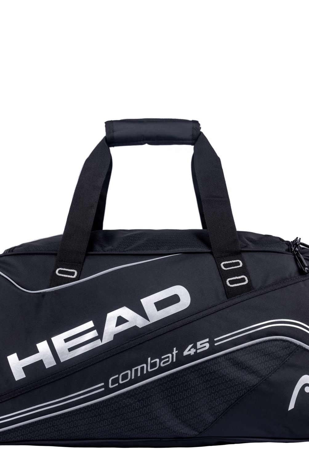 HEAD - Bolso De Viaje Combat 45 Negro Plata Head