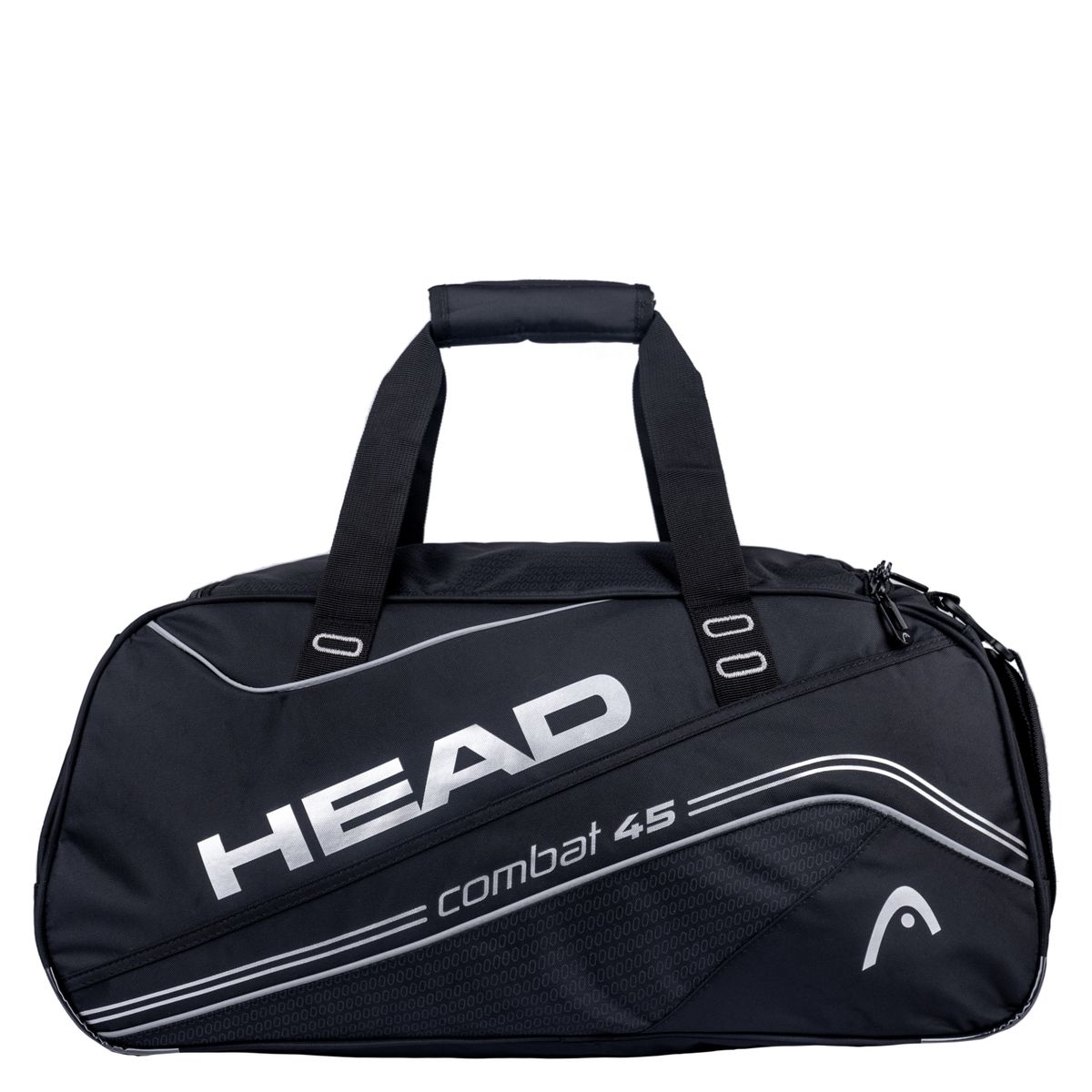 HEAD - Bolso De Viaje Combat 45 Negro Plata Head